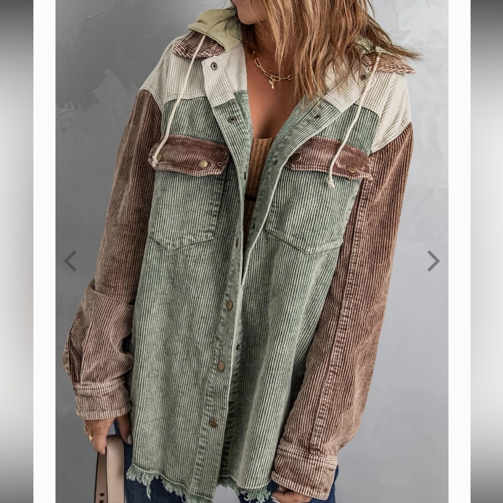 Color Block Jacket - Picture 1 of 3